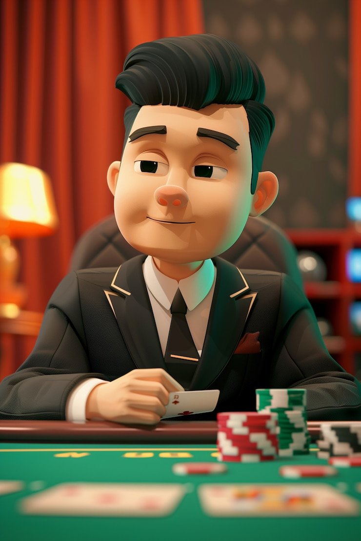 Player viewing FFWS Indonesia blackjack table on mobile device